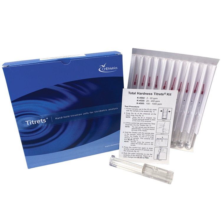 TOTAL HARDNESS TITRETS KIT Ӳȵζ׼ K-4520